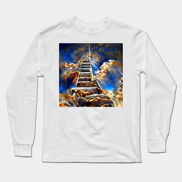Stairway to Heaven Long Sleeve T-Shirt by Neurotic